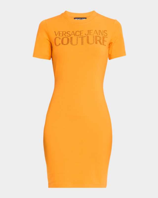 Knit Logo Mini Dress